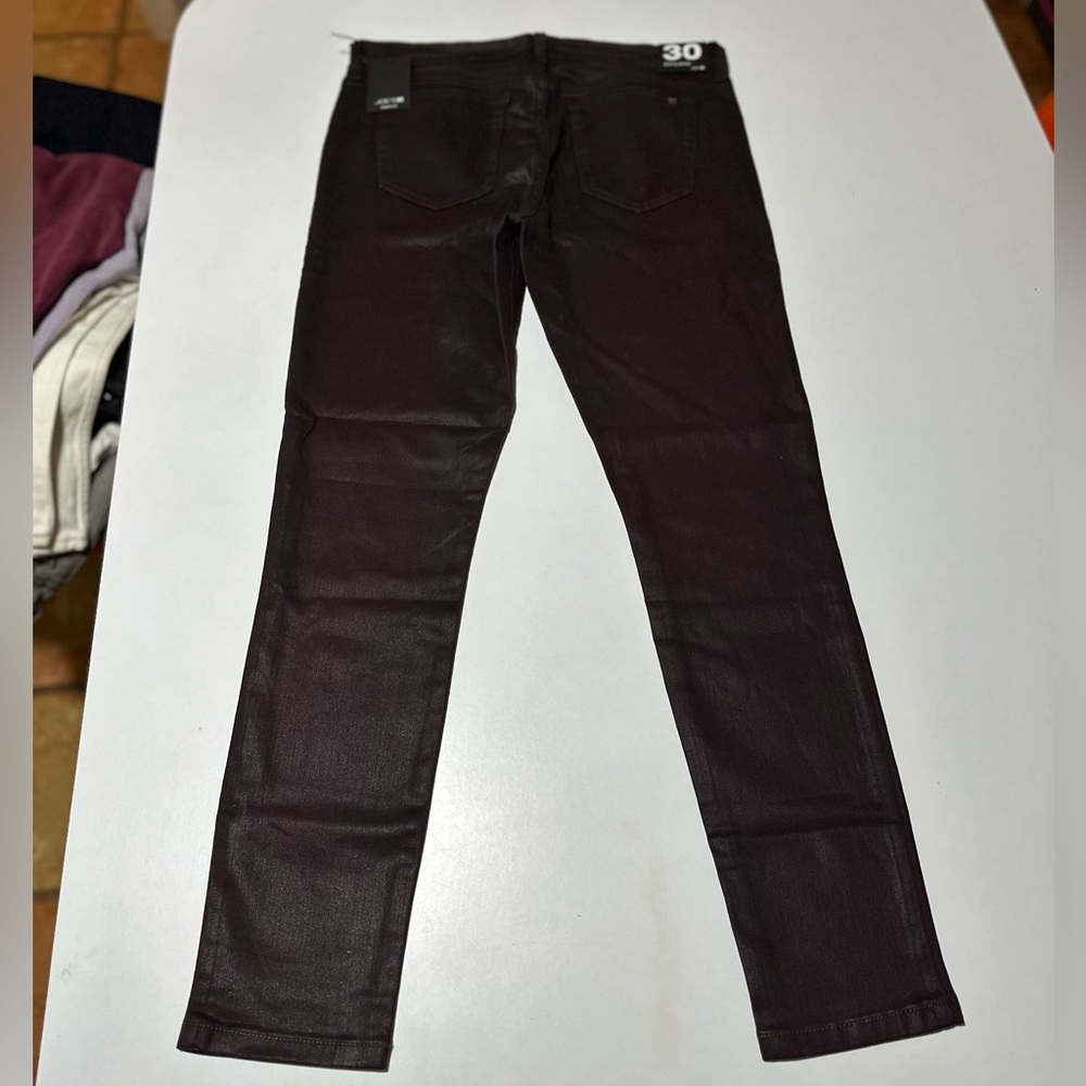 Joe’s Skinny Ankle Stretch Jeans Eggplant SZ 30 - Picture 3 of 4